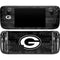 NFL Green Bay Packers Black & White Steam Deck Handheld Gaming Computer Skin